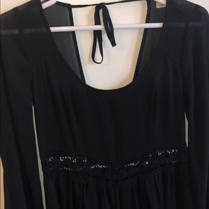 Classy black dress from Hollister